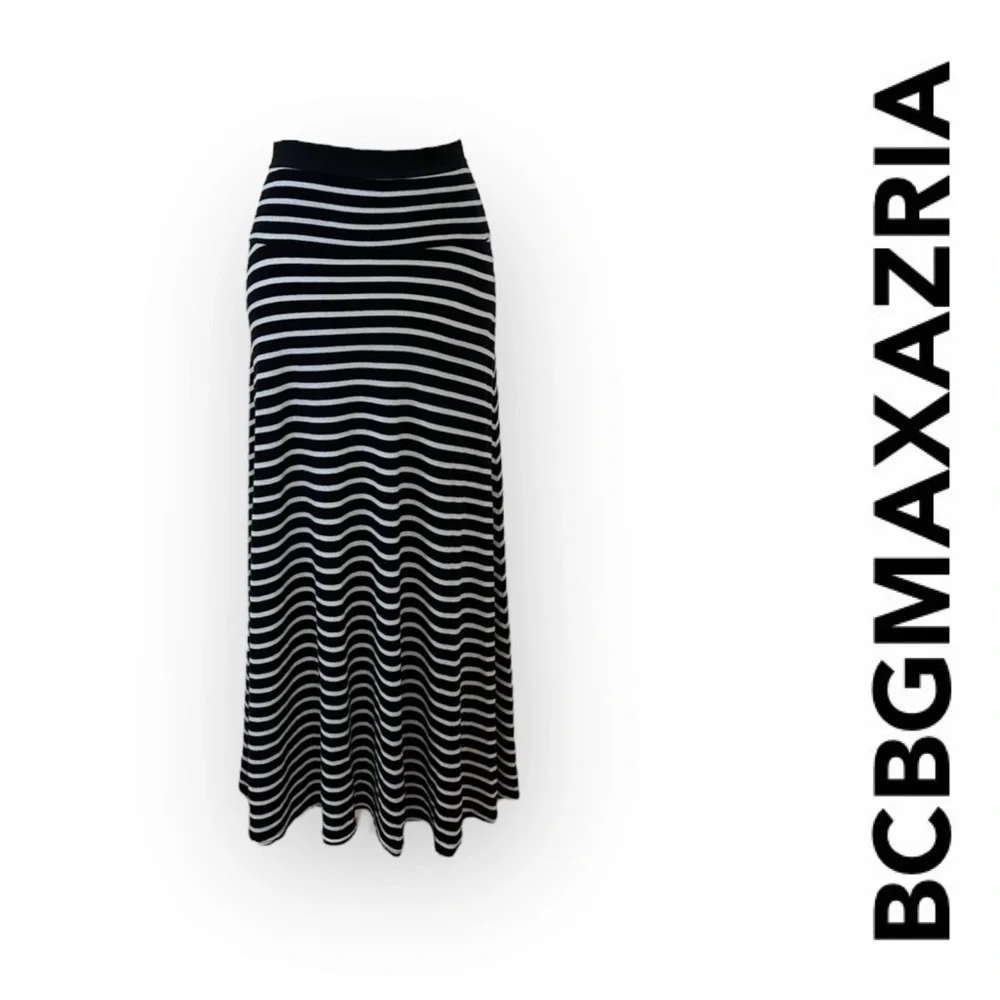 BCBMAXAZRIA Karolin Stripe Maxi Skirt,‎ Size S, MSRP $138